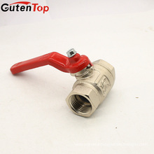 Gutentop 1/2'' Italy Style MS58 Brass Material Brass Ball Valves For Water